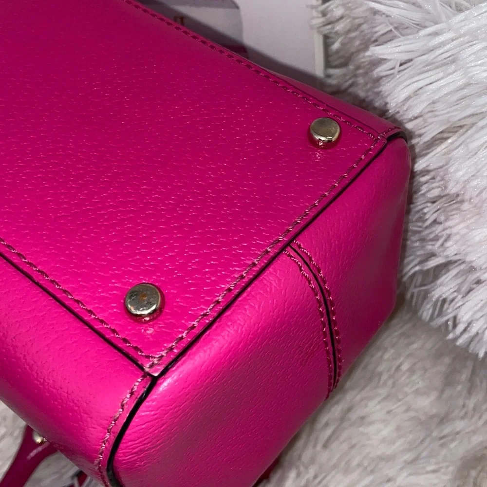 kate spade Hot Pink Leather Shoulder Bag